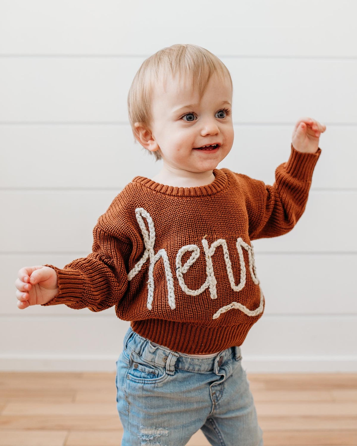 Name Embroidered Sweaters