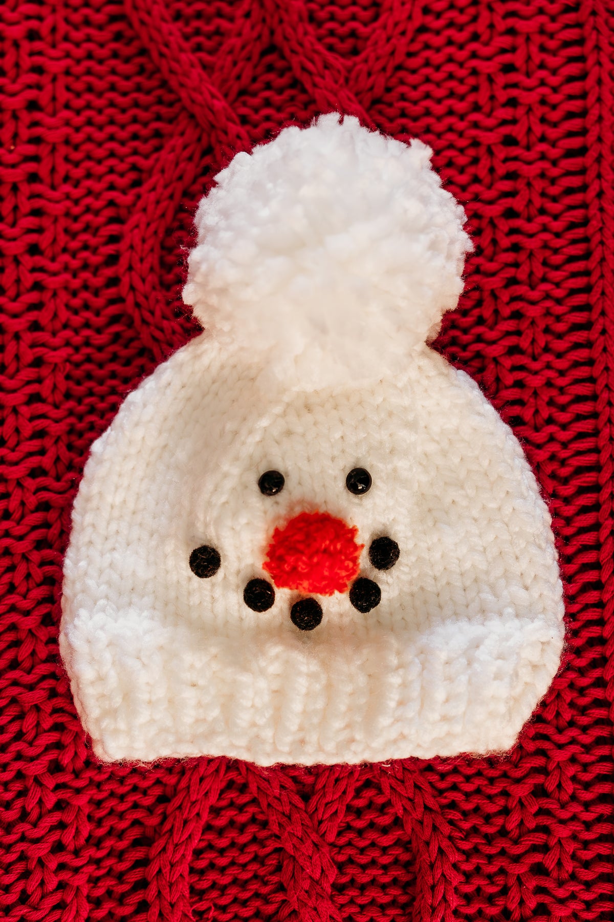 Moe&#39;s Knits: Snowman Hat