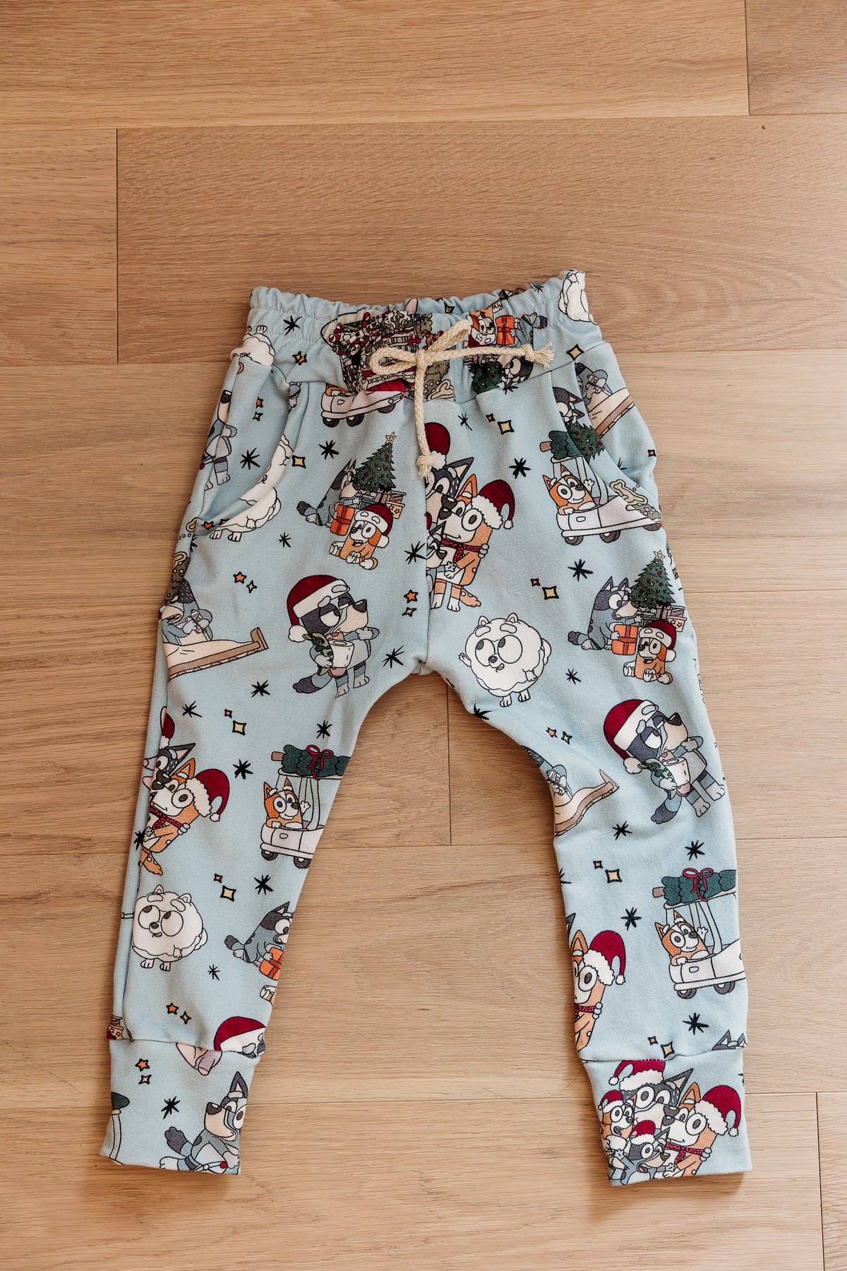 Exclusive Print: Blue Dog Holiday Jogger