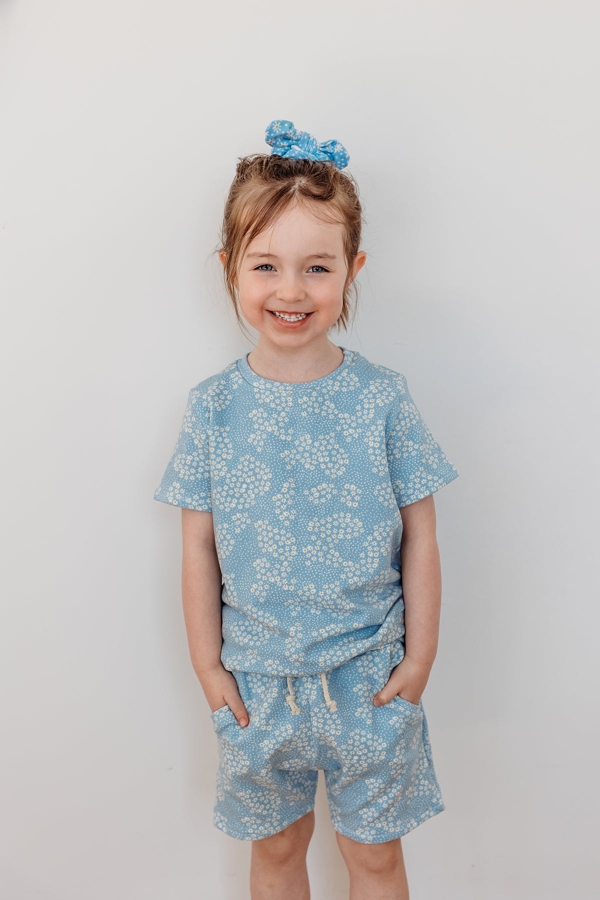 Blue Floral Set