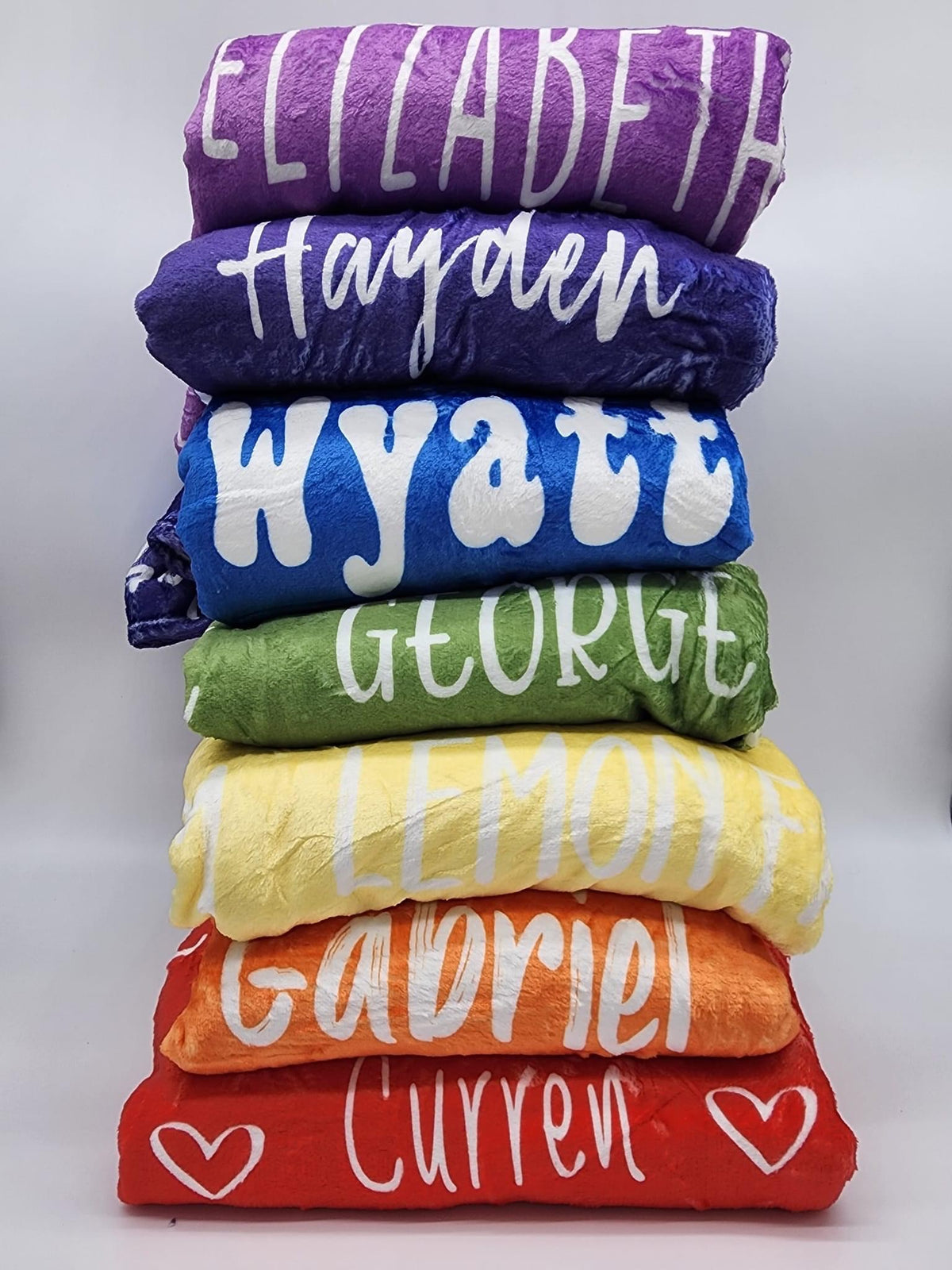 PRE-ORDER: Custom Name Blankets