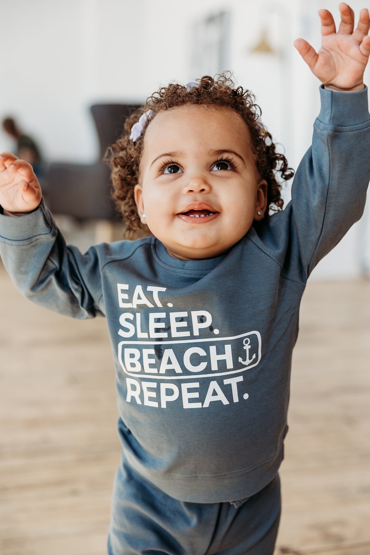 Eat, Sleep, Beach Sweatshirt