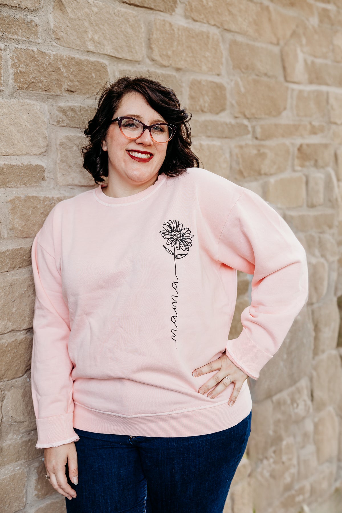 Mama Floral Sweatshirt