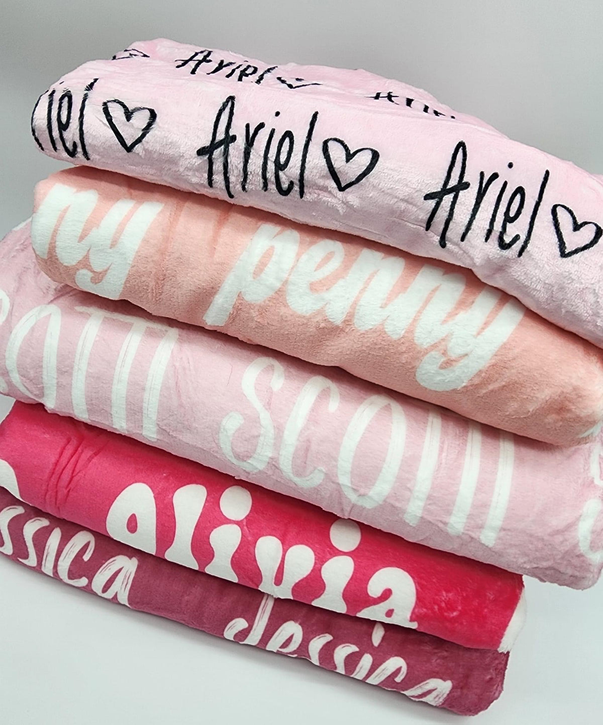 PRE-ORDER: Custom Name Blankets