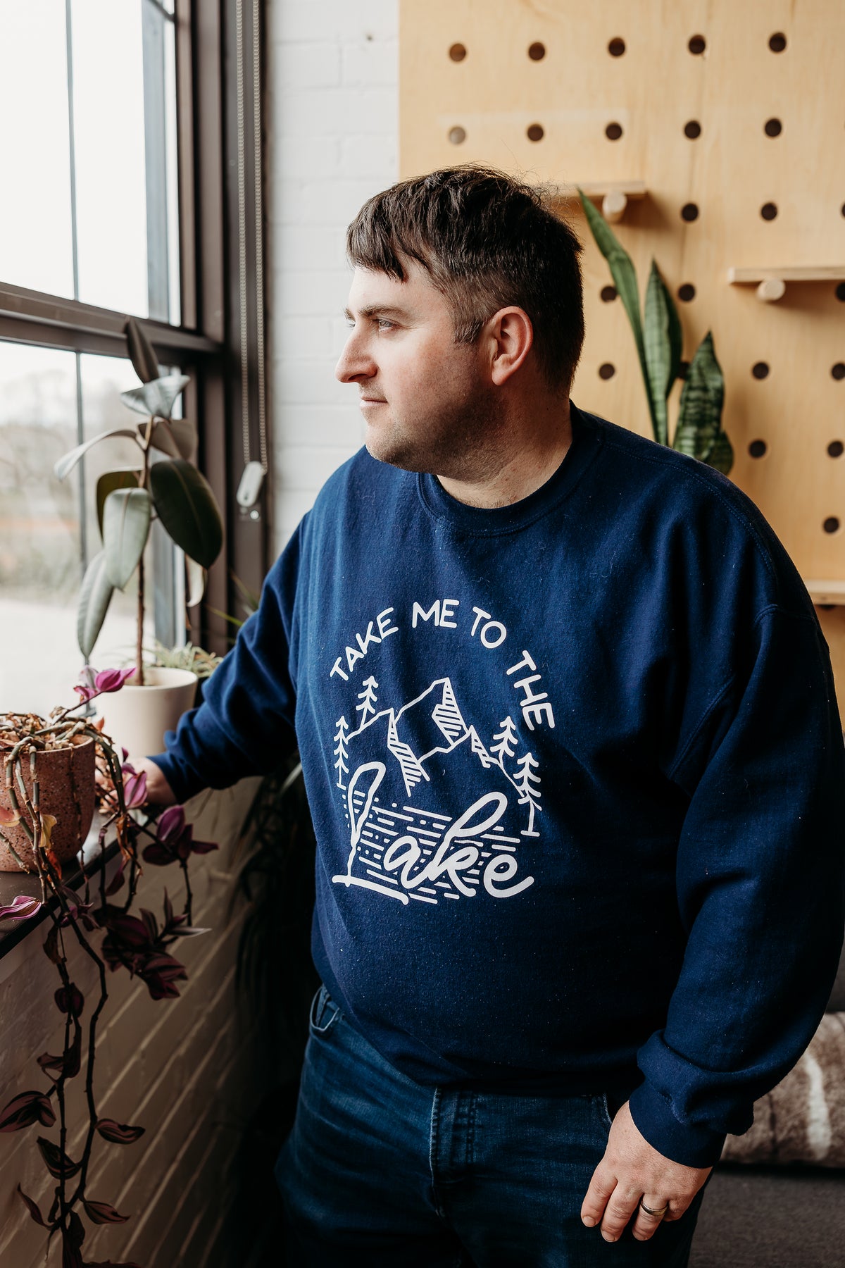 Take Me To The Lake (Navy) Sweatshirt