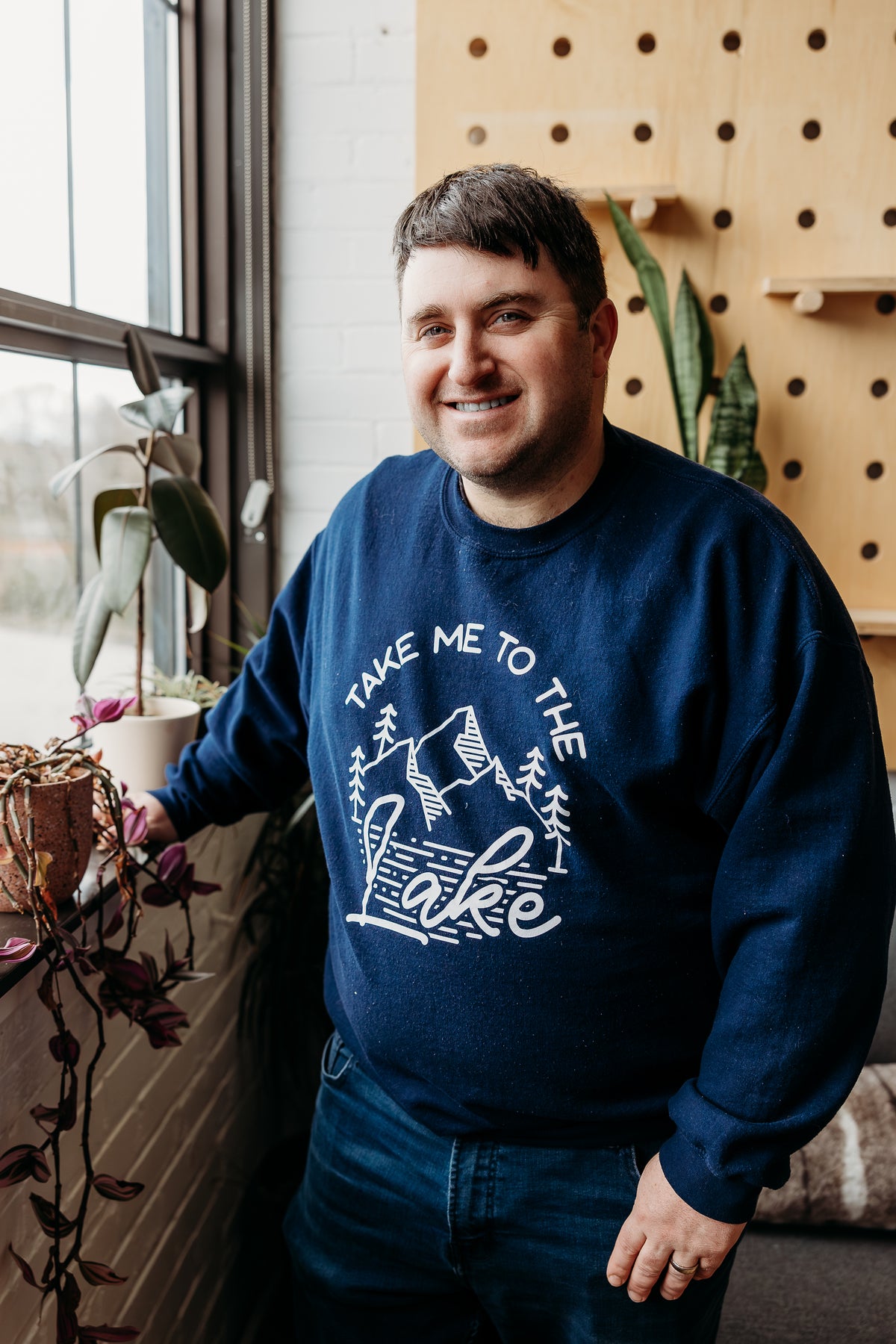 Take Me To The Lake (Navy) Sweatshirt