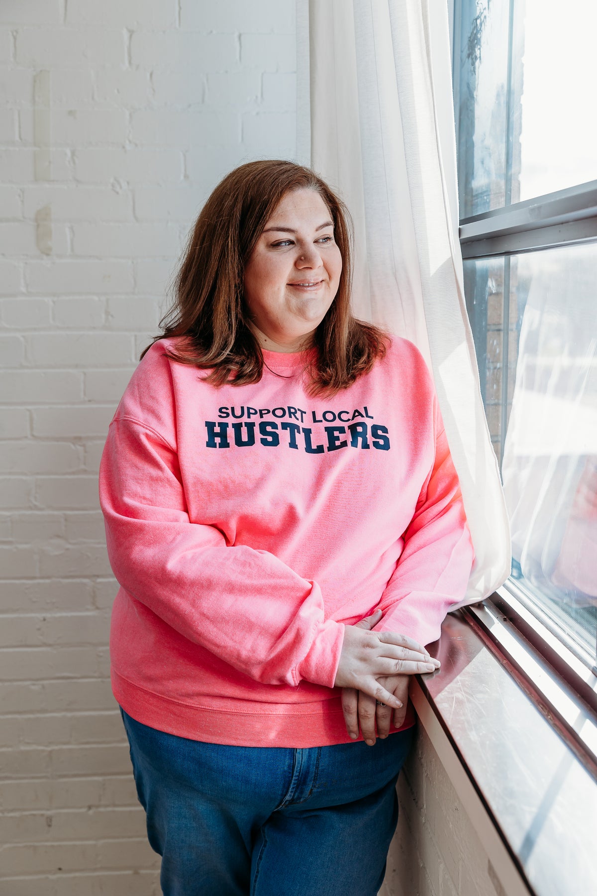 Support Local Hustlers Sweatshirt