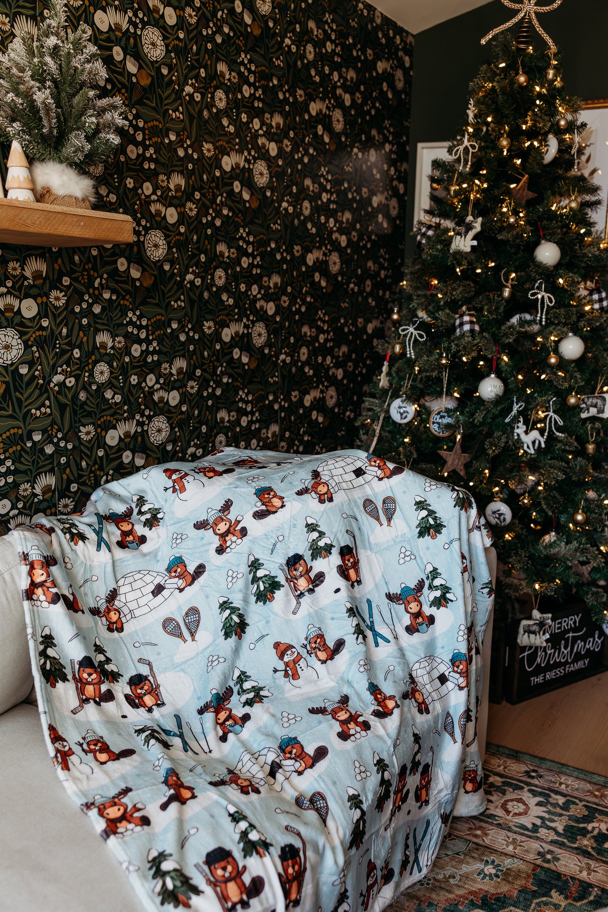 Winter Friends Blanket