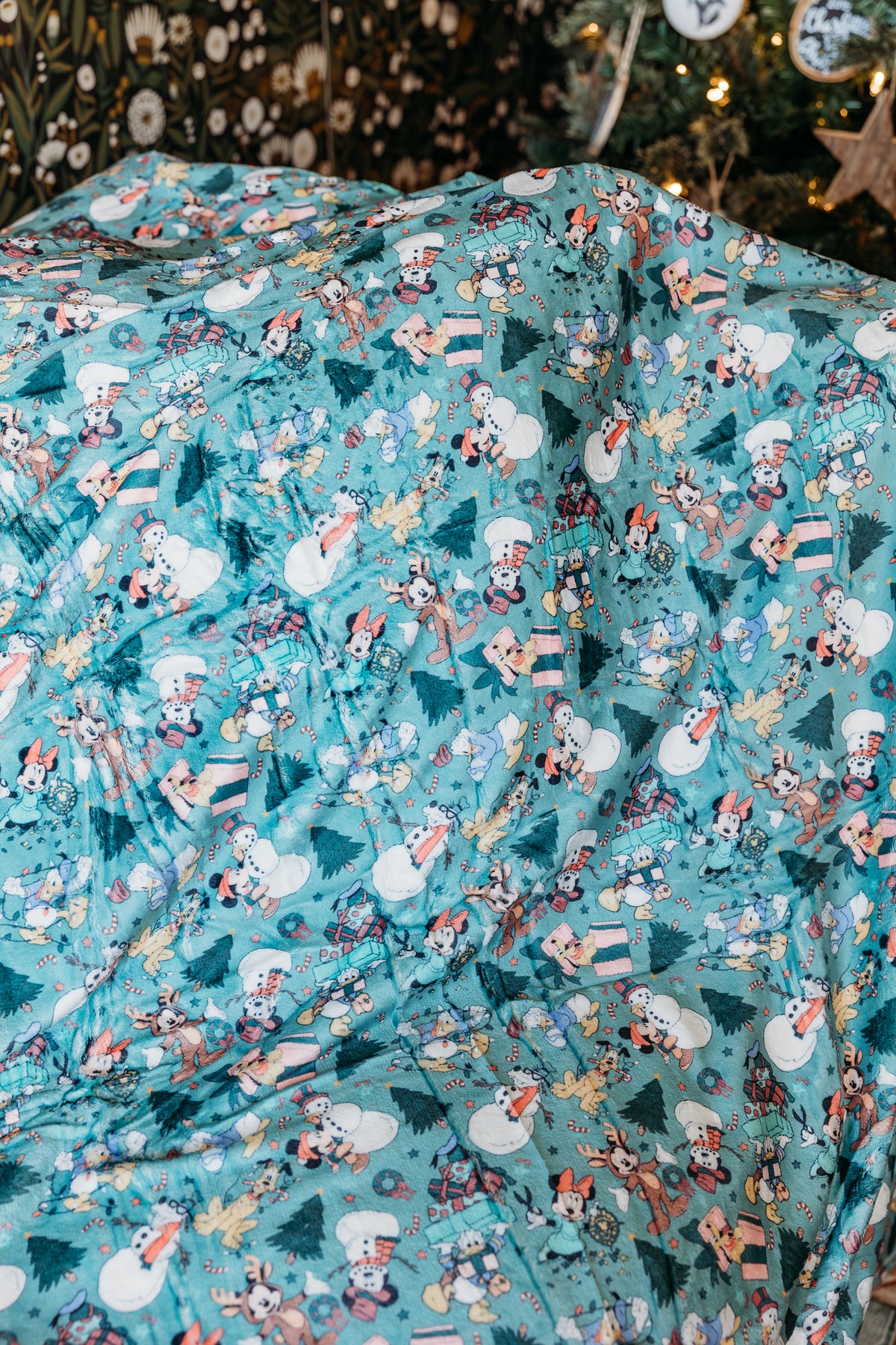 Magical Mouse Holiday Blanket