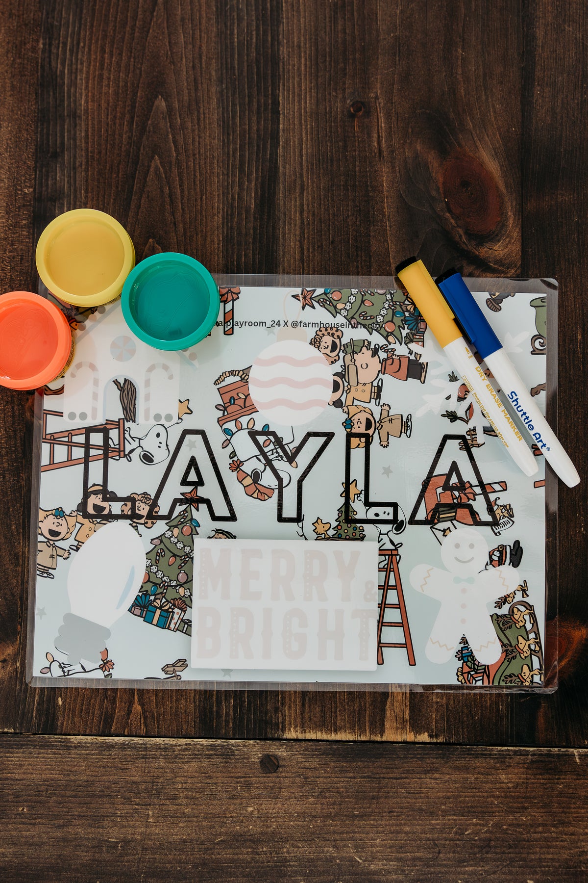 Sav & Kal Playroom: A Boy and his Dog Activity Mat