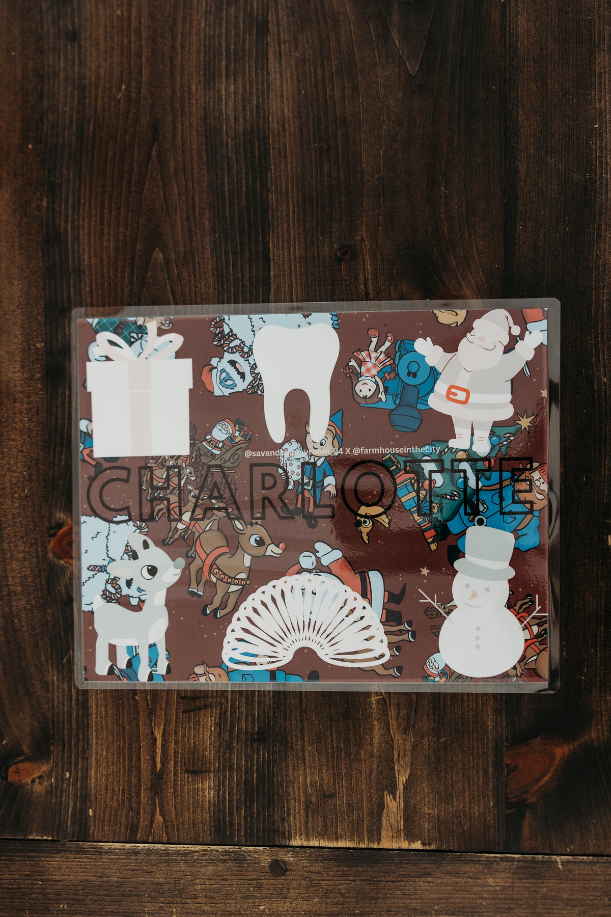 Sav & Kal Playroom: Reindeer Activity Mat