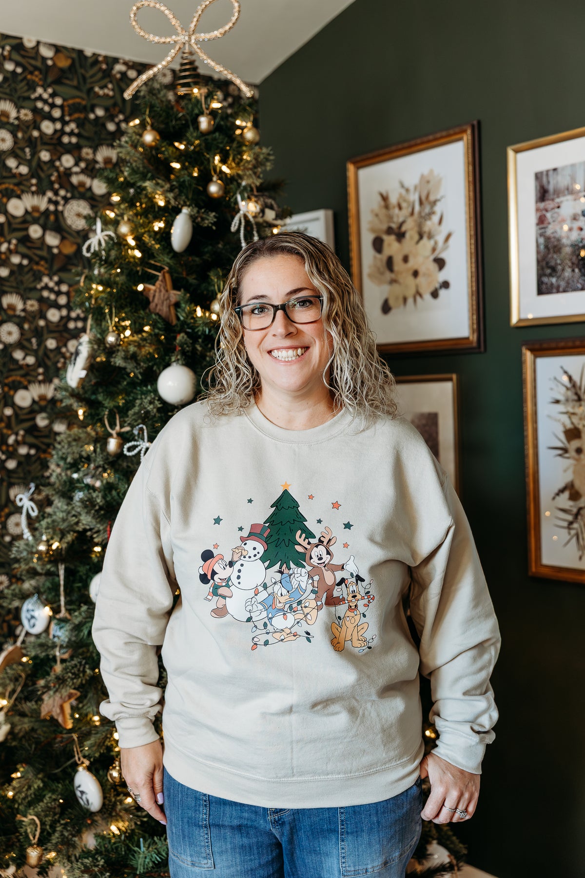 Adult: Magical Mouse Holiday Sweatshirt