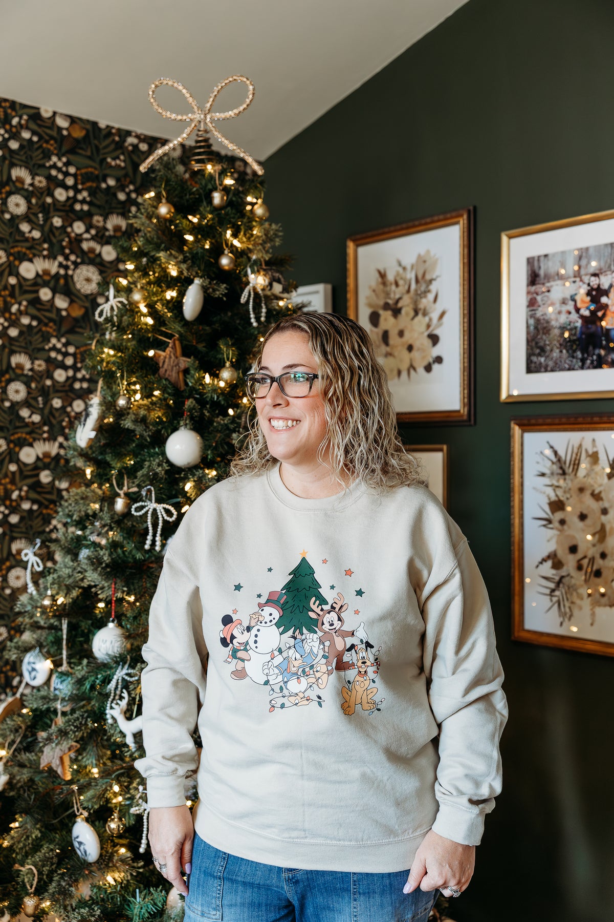 Adult: Magical Mouse Holiday Sweatshirt