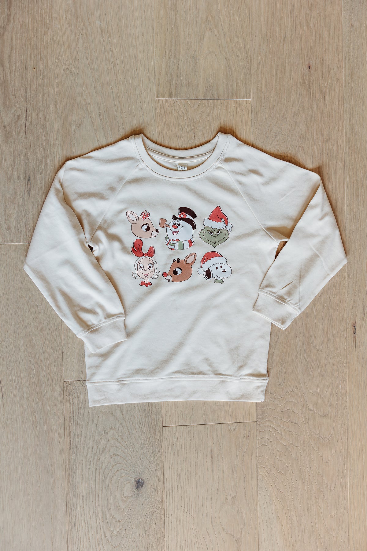 Holiday Mash up Organic Cotton Sweatshirt