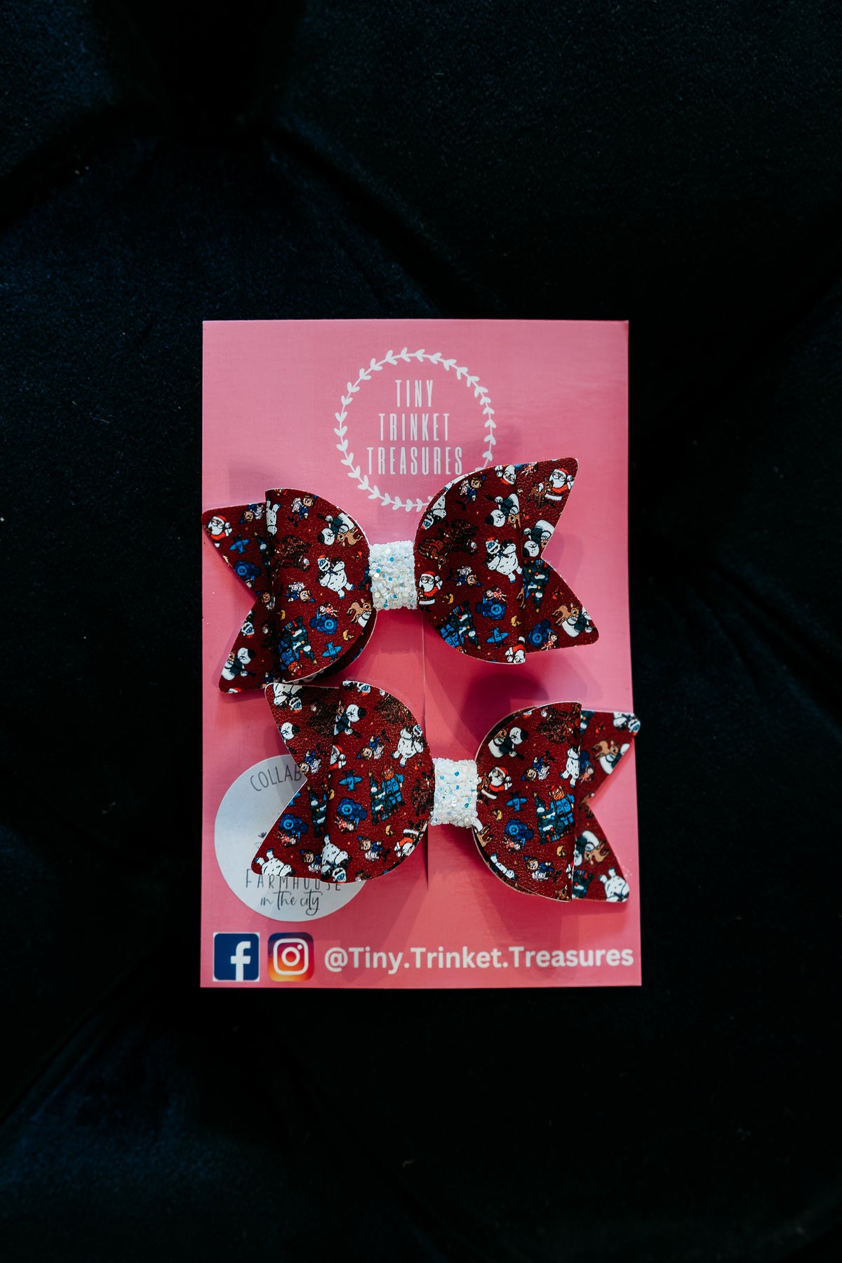 Tiny Trinket Treasures: The Reindeer Double Bow Set
