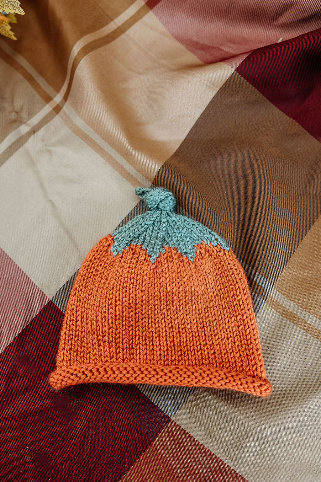 Pumpkin Hat by Moe&#39;s Knits