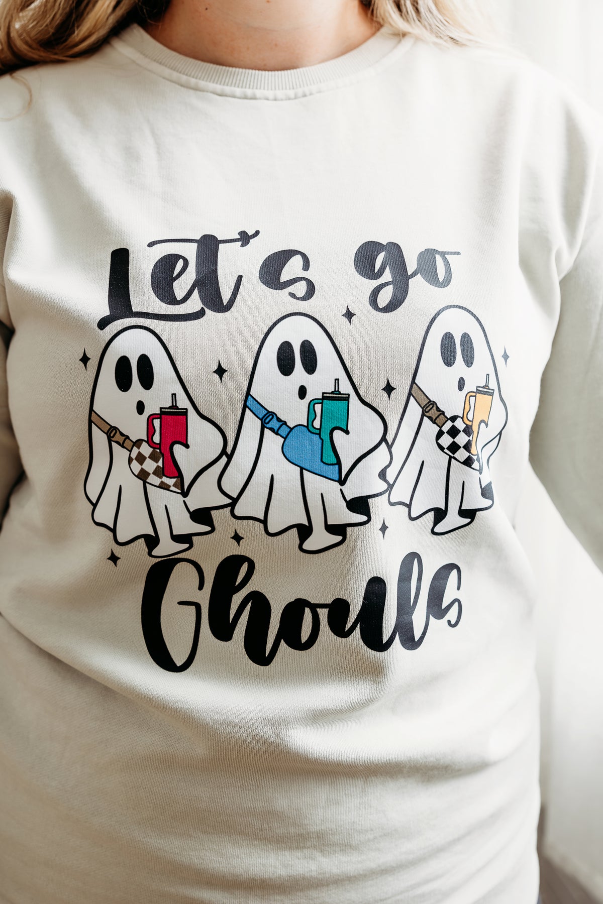 Adult: Lets Go Ghouls Sweatshirt