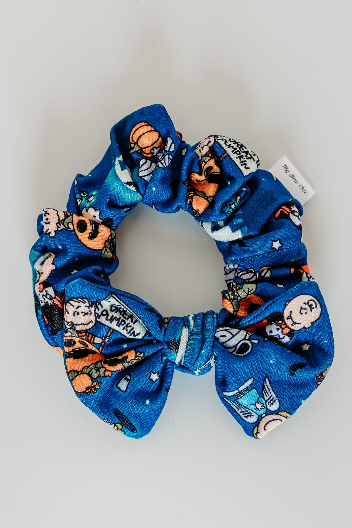 My Bow Chic: The Lucy Bow Scrunchie in The Great Pumpkin