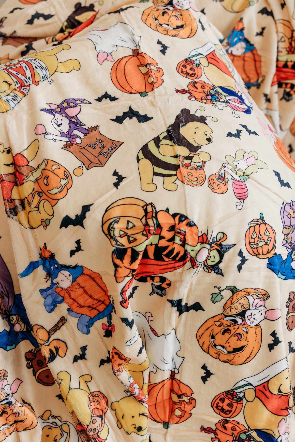 Honey Bear Halloween Blanket