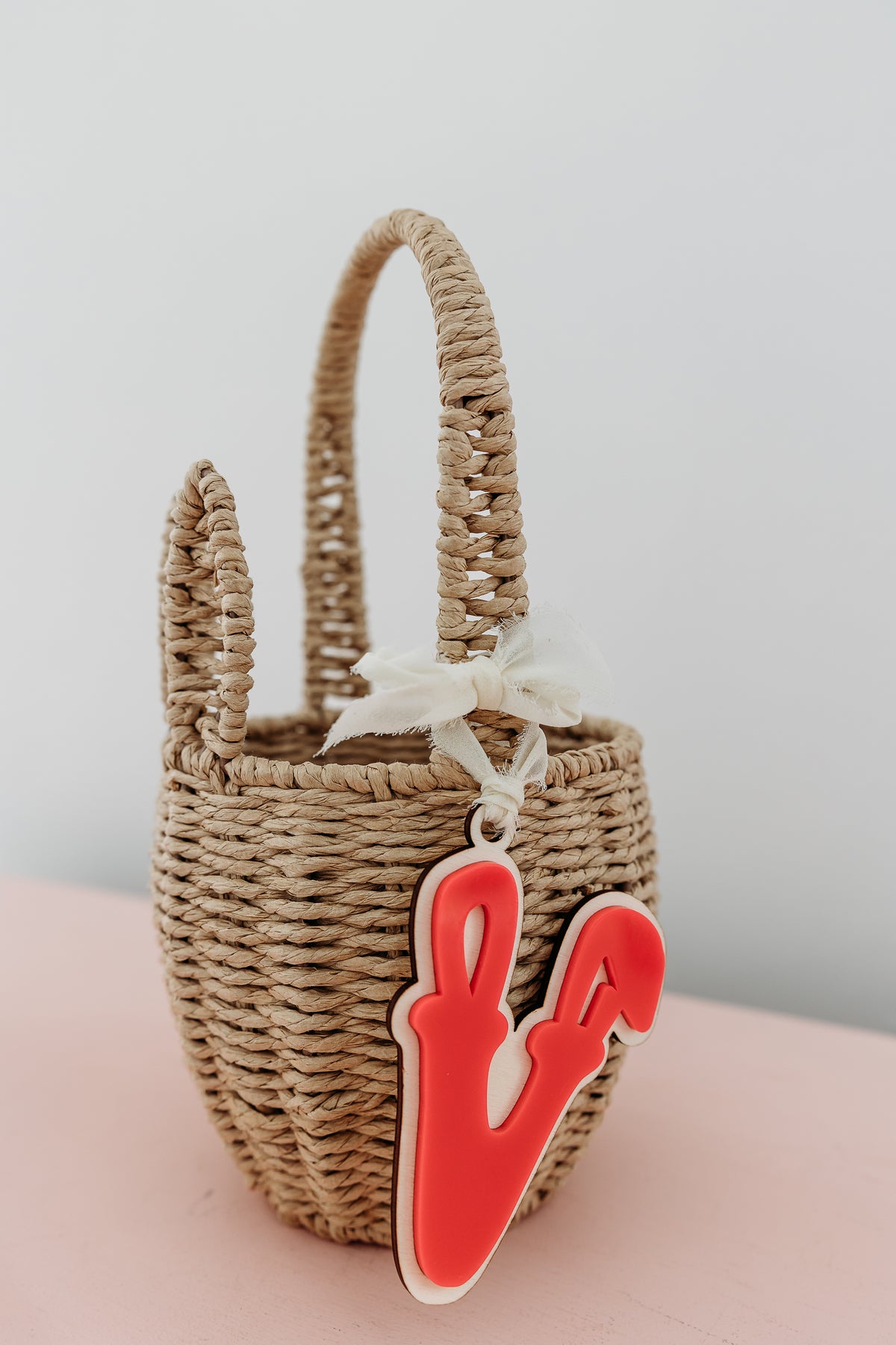 Designed 4 You: Bunny Initial Tag