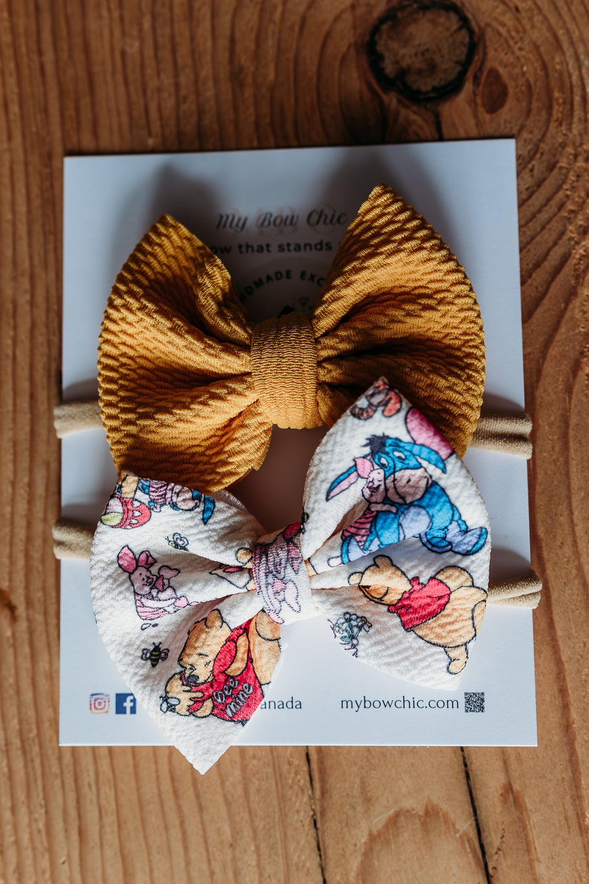 My Bow Chic: Midi Bows on Nylon Headbands