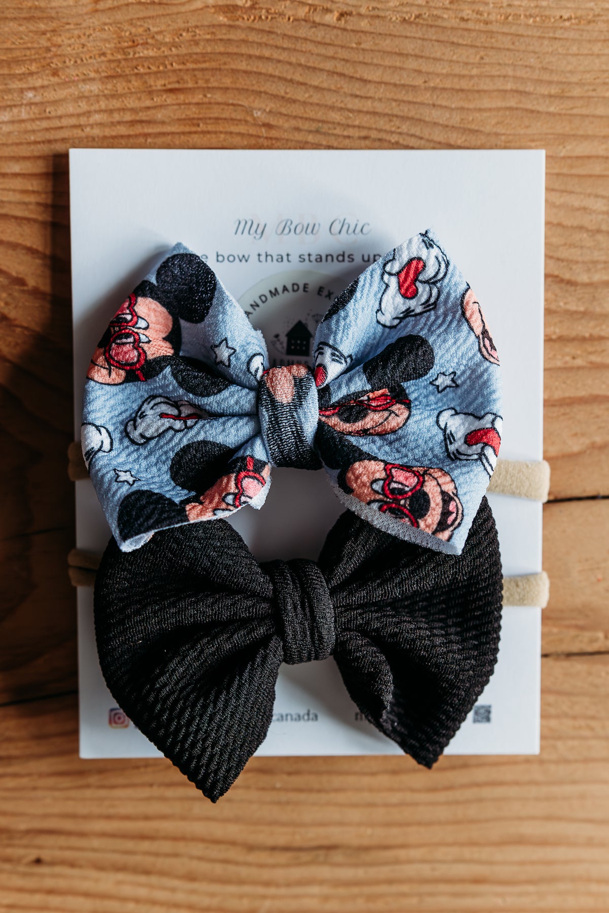 My Bow Chic: Midi Bows on Nylon Headbands