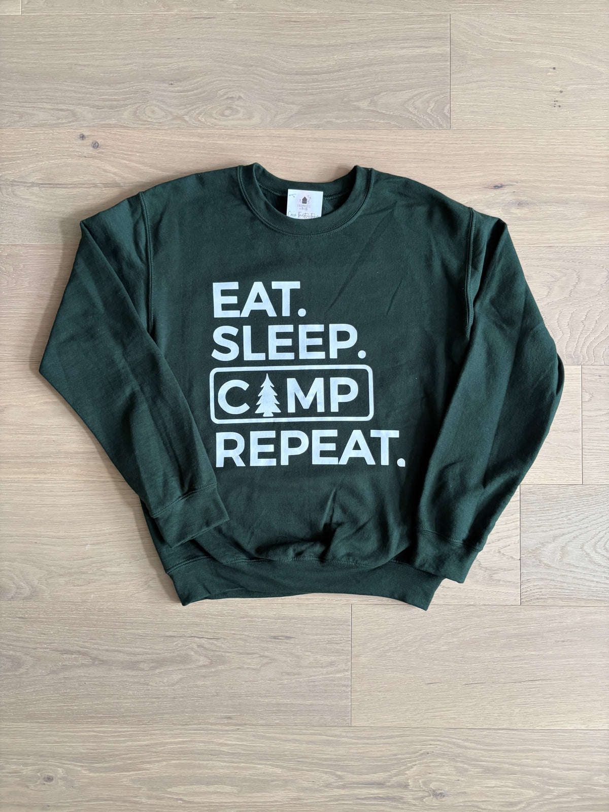 Eat, Sleep, Camp, Repeat Sweatshirt