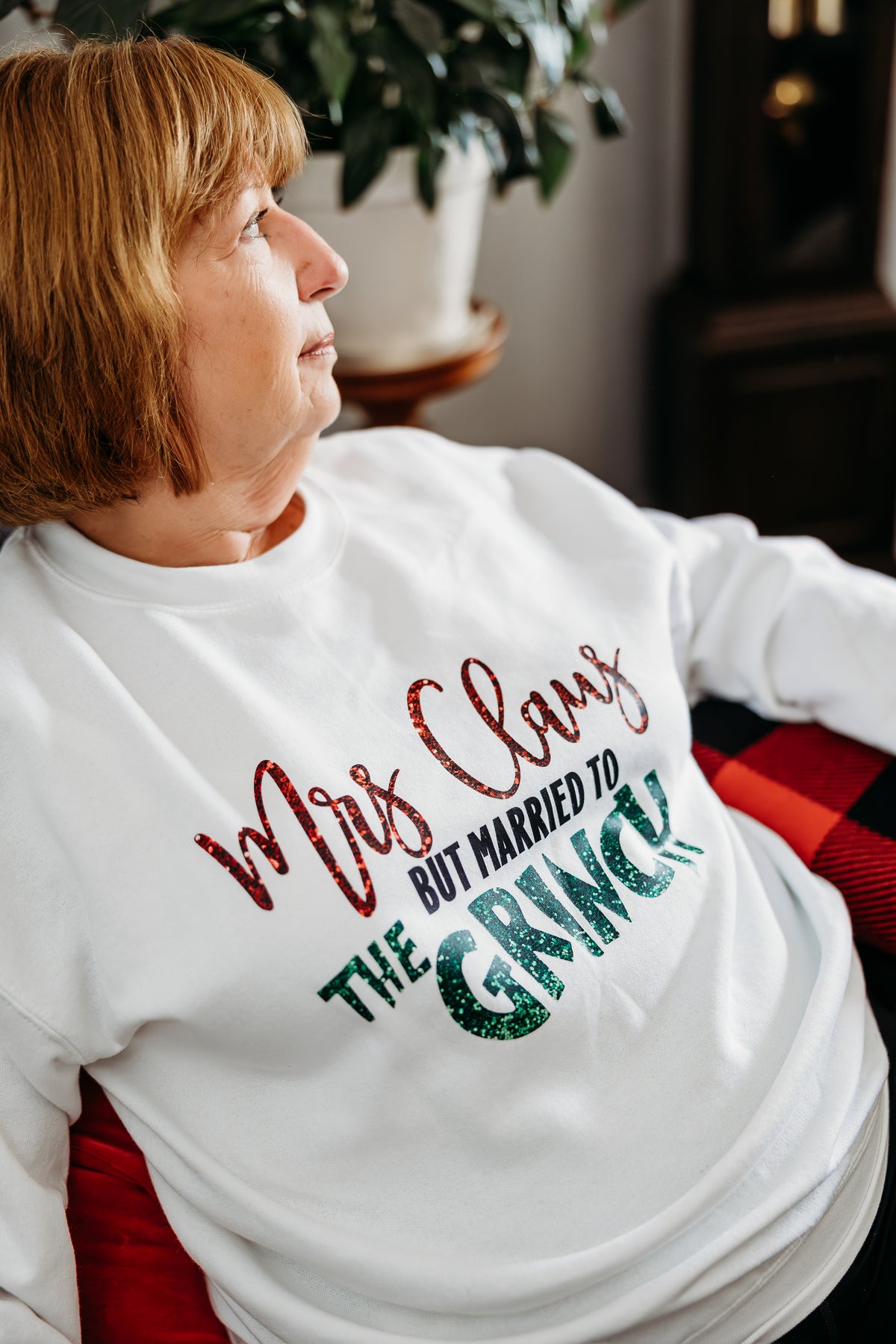 Adult: Mrs Claus but married Sweatshirt