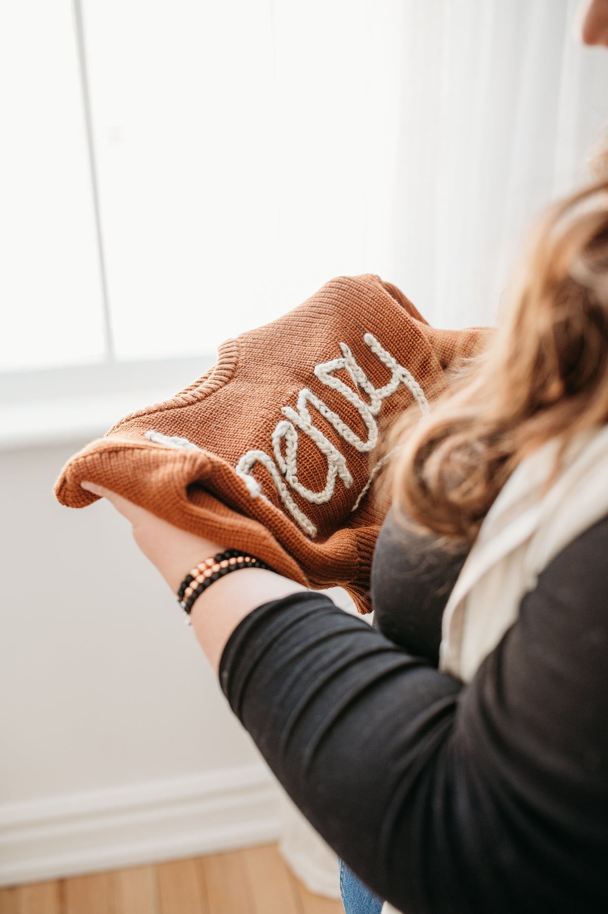 Name Embroidered Sweaters