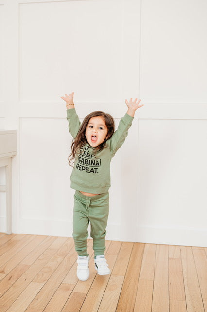 Eat, Sleep, Cabin Sweatshirt