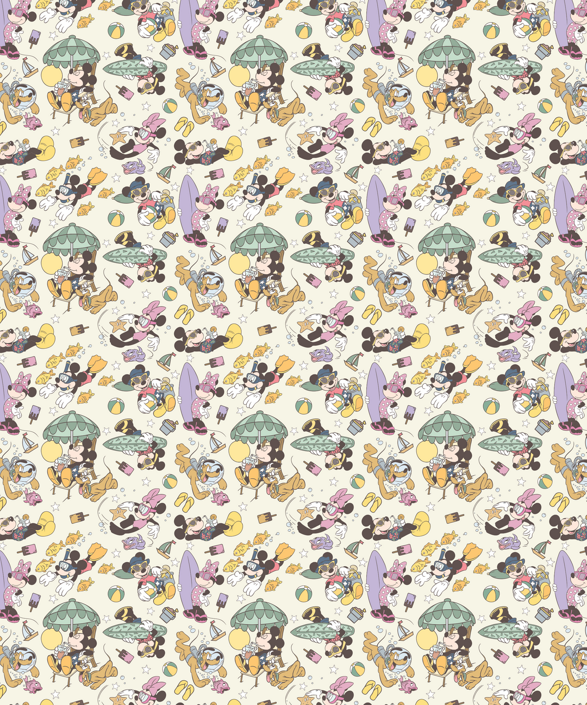 Magical Mouse Summertime Fun Blanket